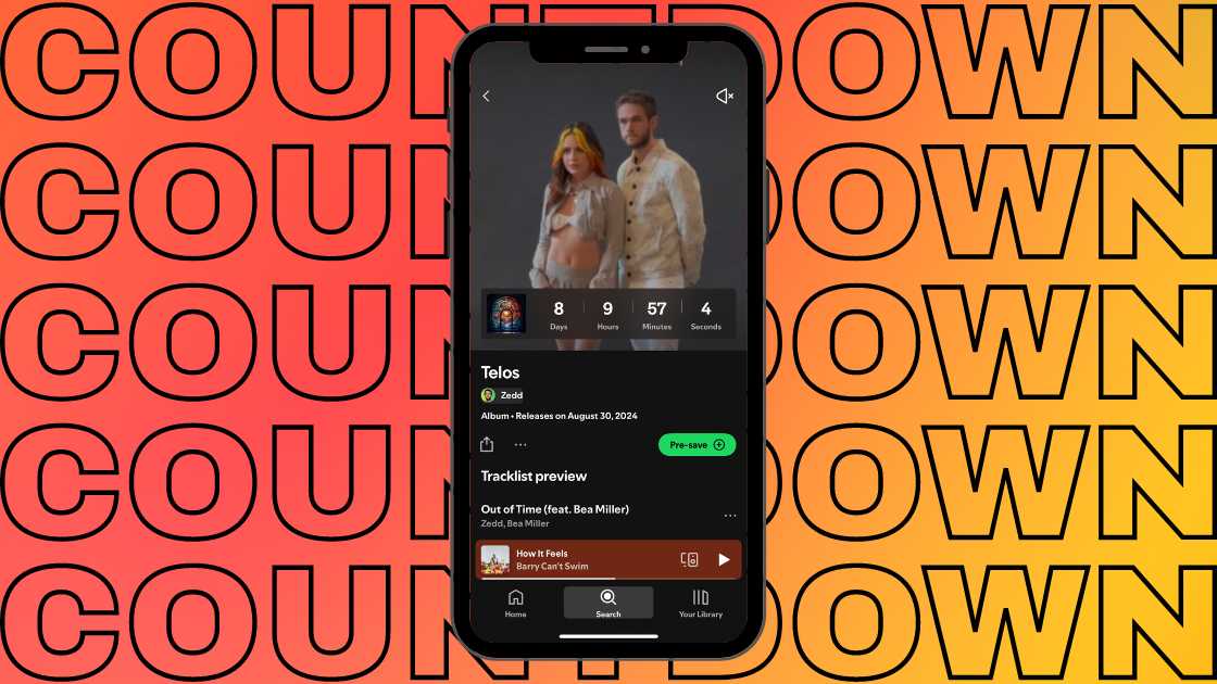 Cómo utilizar las páginas de cuenta atrás de Spotify para impulsar el lanzamiento de su música