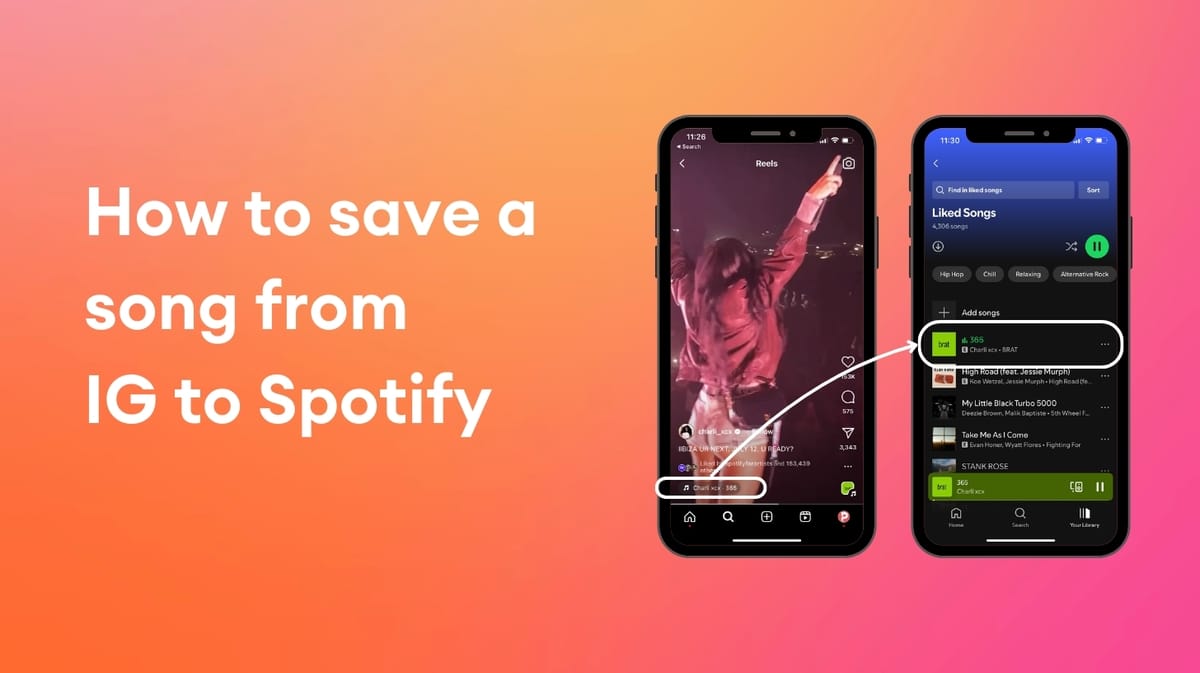 Cómo guardar canciones de Instagram a Spotify